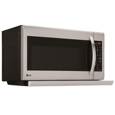 LG - 2.2 Cu. Ft. Over-the-Range Microwave - Stainless steel