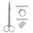 thumbnail image 1 of Stainless Steel Jewelry Making Cutter Tools Shears Welding Scissors Sheets Accessory (Long), 1 of 11