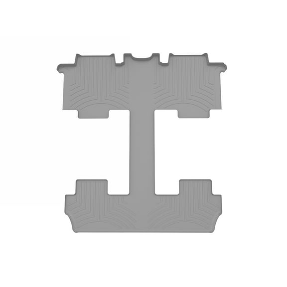 WeatherTech Custom Fit FloorLiners compatible with 2025-2025 VW ID. Buzz - One piece - 2nd and 3rd row coverage, Grey