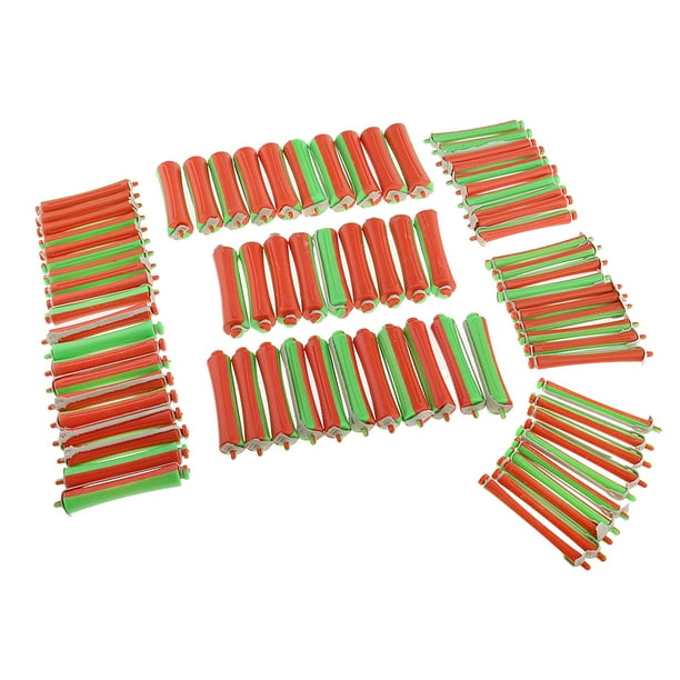 80 Piezas De 8 Varillas profesiones De Ondulada De Tamaño profesion Clip De Peluquería Rizador Maker Styling DIY- Set
