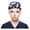 B2, variant on Scrub Cap with Buttons Bouffant Hat with Sweatband for Womens and Mens Adjustable Working Caps