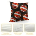 thumbnail image 4 of Autua Balls Optical Illusion Graphic Decorative Pillow Cover for Home Couch Living Room Sofa - Durable Material, Multipurpose Use, Exquisite Craft - 1PC 20x20in, 4 of 5