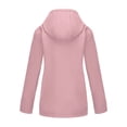 thumbnail image 6 of JGNGSHN Rain Jacket for Women Fleece Lined Waterproof Lightweight Hooded Raincoat for Hiking Travel Outdoor, 6 of 7