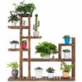 thumbnail image 1 of Gymax Étagère à Fleurs en Bois à 7 Niveaux Présentoir pour Plantes Étagère de Rangement Multifonctionnelle, 1 of 10