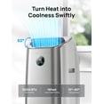 thumbnail image 2 of DREO Portable Air Conditioners, 12,000 BTU AC Unit for Bedroom with Drainage-free Cooling, 46dB Quiet, APP/Voice/Remote, 24h Timer with Fan & Dehumidifier, Smart Standing AC for Room Indoors, AC515S, 2 of 11