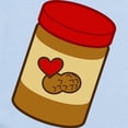 thumbnail image 2 of CafePress - Jar Of Peanut Butter Infant Bodysuit - Baby Light Bodysuit, Size Newborn - 24 Months, 2 of 4