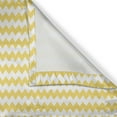 thumbnail image 6 of Ambesonne Yellow Chevron Grommet Curtain, Old Sharp Motif, 50" x 63", Earth Yellow White, 6 of 6