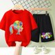 thumbnail image 3 of Camiseta de dibujos animados de Disney para niños, traje de camiseta de manga corta, pantalones cortos, ropa deportiva para niños, ropa para exteriores, Verano, 3 of 5