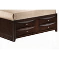 thumbnail image 6 of Marilla G1525G-QSB3 Queen Storage Bed in Cappuccino - Features Dovetailed Drawers & More, 6 of 6