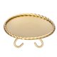 thumbnail image 1 of Bandeja organizadora de joyas de escritorio para exhibir collares y decorar el hogar, glamour dorado, 1 of 8