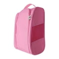 thumbnail image 2 of Organizador de zapatos de golf, bolsa para equipo de golf hecha de tela Oxford, bolsa de viaje para zapatos de entrenamiento, fútbol, ​​bolos, tenis a Rosa, 2 of 8