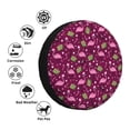 thumbnail image 4 of Goofa Festive Flamingos Pattern Universal Tire Cover for Jeep, SUV, Truck, and Trailer – Waterproof, UV-Resistant,Easy to Install, Fits 14"-17" Tires-15 inch, 4 of 6