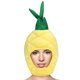thumbnail image 4 of Sombrero de piña divertido, estilo tropical, con forma de fruta, ideal para fiestas de disfraces, accesorios para fotos., 4 of 7