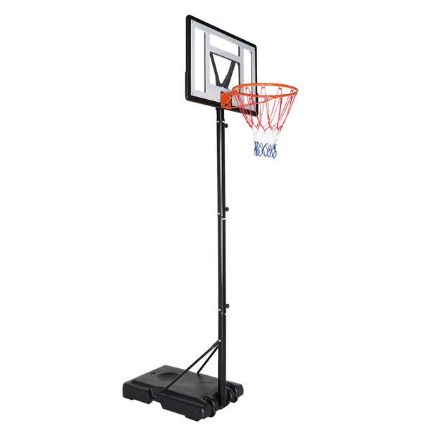 Outdoor Portable Basketball Goals,Adjustable Height 7ft Basketball
