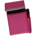 thumbnail image 4 of Genuine Leather Cigarette Carrying Case Hard Smoke Pack Holder Flip-Top Lighter Holder, 4 of 9