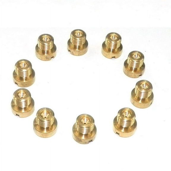10 Piece M6 Thread Carburetor Carb Main Jet Size 74 78 82 84 86 88 90 92 94 95
