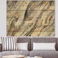 thumbnail image 2 of Designart 'Glam Golden Falls' Modern & Contemporary Print on Natural Pine Wood, 2 of 3