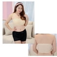 thumbnail image 2 of Women's Bandeau Seamless Bra Off Shoulder Crop Tops Tank Tops Tube Tops with Falsies Free Size (Breathable Skin Color), 2 of 8