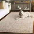 thumbnail image 3 of SAFAVIEH Abstract Carina Solid Area Rug, Light Brown/Ivory, 8' x 10', 3 of 11
