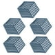 thumbnail image 1 of Salvamanteles, 5 uds. Salvamanteles de silicona, manteles individuales para platos, tapetes térmicos hexagonales, diseño de próxima generación Jadeshay A, 1 of 8