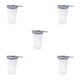 thumbnail image 1 of Wosthever Botellas de agua blandas, prácticas y portátiles para actividades al aire libre, botella de agua plegable, Luna brillante, blanco, Type2 NO2, 1 of 6