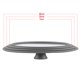 thumbnail image 4 of Tapa de vidrio universal para Tapa para sartén con borde de silicona firme Gris_30cm Sunnimix macetas tapas tapas, 4 of 8