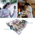 thumbnail image 2 of Doorbell, IP65 Waterproof Wireless Doorbell Chime Kit with 36 Chimes, 4 Level Volume & 1000ft Wireless Range, LED Flash Door Bell for Home & Classroom Black, 2 of 8