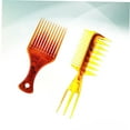 thumbnail image 6 of NICEXMAS 2Pcs Home Hair Comb Wide Tooth Plastic Comb for Hair Styling Professional Lightweight Design, 6 of 8