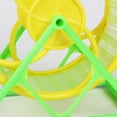 thumbnail image 3 of Hamster Roue pour Roue de Course Silencieuse en Plastique Roue d'Exercice pour Gerbille Chinchilla, 3 of 10