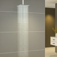 thumbnail image 6 of Logmey 12"Rainfall Shower Head Square Chrome Shower Stainless Steel for Bathroom, 6 of 6