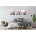 thumbnail image 5 of Asian Style Watercolor Traditional Chinese Wall Art Bird On Red Cherry Blossom Branch Decor Oriental Floral Landscape Painting Flower Ink Style Framed for Living Room Bedroom Bathroom Home Decor, 5 of 6