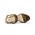 thumbnail image 4 of BLISSFUL STEP Women's Slingback Platform Chunky Heeled Sandals, 4 of 7