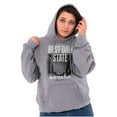 thumbnail image 3 of Nevada Best Dam State Hoover NV Unisex Plus Fleece Graphic Hoodie Brisco Brands 2X, 3 of 5