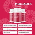 thumbnail image 5 of Celebrate Vitamins High ADEK Bariatric Multivitamin Capsules, Iron Free, 180 count, 5 of 5
