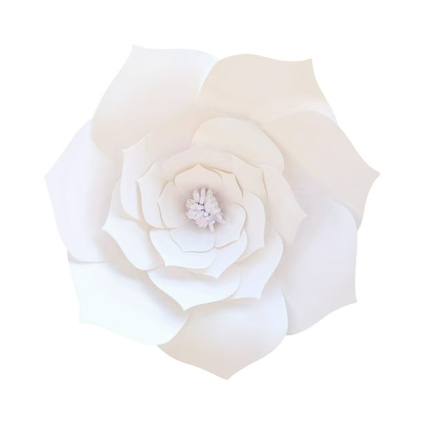 Paper Flower Template Kit Flower Crafting Decorations For Wedding Birthday Party Wall Diy Make Your Own Paper Flowers Walmart Com Walmart Com