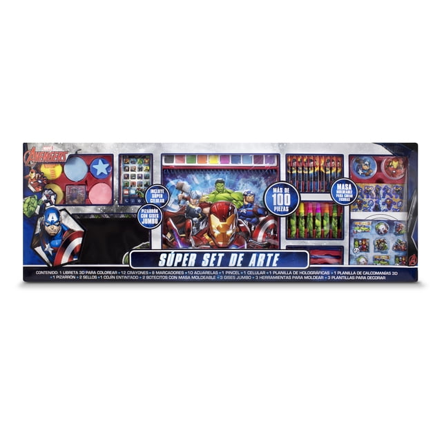 Super Set de Arte Marvel Avengers