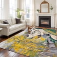 thumbnail image 3 of Country Road Area Rug 8x10 Washable Rug Non Slip Abstract Art Oil Painting Pastoral Villas Large Area Rug Soft Stainresistant Indoor Floor Carpet for Living Room Bedroom Office Dining Room Nursery, 3 of 9