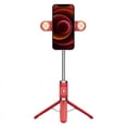 thumbnail image 3 of Phone Tripod With Foldable Fill Light Selfie Stick Tripod For Phone Cell Phone Selfie Stick Tripod Flexible Phone Tripod Aluminum Alloy Phone Tripod Stand 104cm Phone Tripod With, 3 of 5