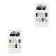 thumbnail image 2 of Seitruly Uñas postizas Extraíbles Usable Fácil de aplicar Superficie lisa Varias formas Uña falsa Viscosidad fuerte Pastador encantador Type1 NO1, 2 of 6
