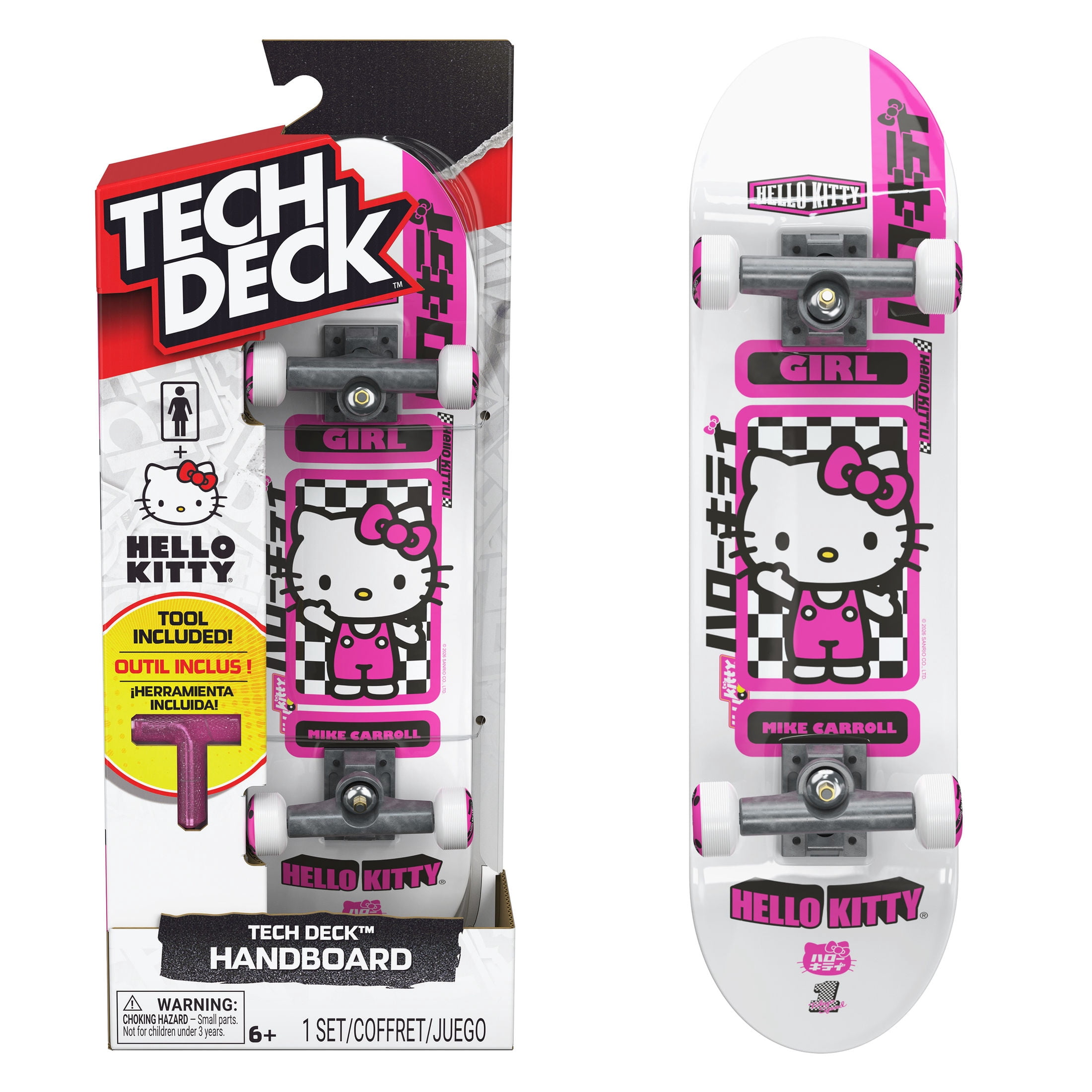 Tech Deck, 96mm Throwback Series Finger Skateboard (Styles May