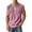 #342Pink, variant on Mens Button Henley Neck Sleeveless Shirts Summer Muscle Cotton Tank Tops Relaxed Fit Plain Oversized Tshirts with Pocket