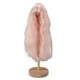 thumbnail image 1 of Peluca de muñeca de 1/4 para muñecas de 7 a 8 pulgadas, hecha a mano, de seda de alta temperatura, con articulación esférica, de pelo largo y rizado con flequillo, color rosa Sakura., 1 of 14