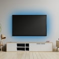 thumbnail image 6 of Xtreme Lit 6.5ft Sound Reactive Indoor LED Light Strip, 8 Color Modes, Back Adhesive, USB Powered, 6 of 12