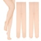 thumbnail image 4 of 2 pares de medias de ballet, medias de baile, pantimedias para mujer, mallas elásticas de transición, talla L, 4 of 7