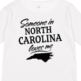 thumbnail image 4 of Inktastic Someone in North Carolina Loves Me Boys or Girls Long Sleeve Toddler T-Shirt, 4 of 5