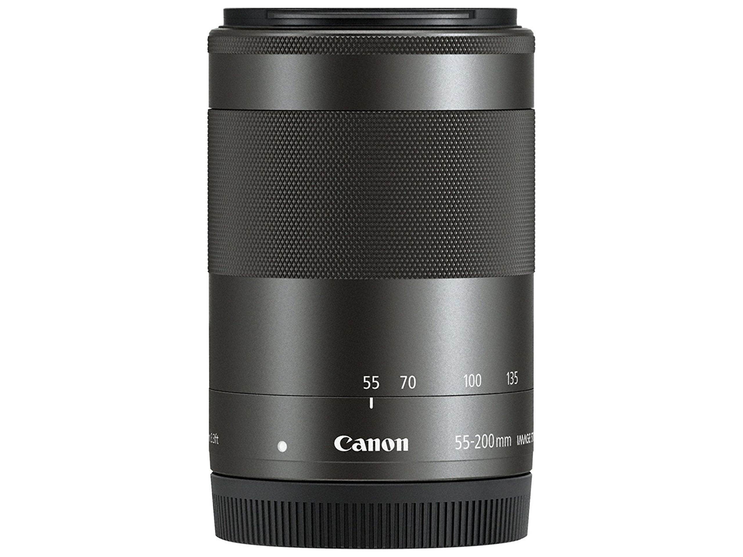 Canon EF-M 55-200mm f/4.5-6.3 IS STM Lens (Black) - Walmart.com
