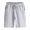 Gray, variant on Men Sweat Shorts Summer Drawstring Elastic Runing Shorts Casual Cotton Knit Short M-6XL
