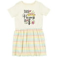 thumbnail image 3 of Inktastic This Princess is Four 4th Birthday Girls Toddler Dress, 3 of 5
