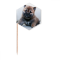 thumbnail image 1 of Chien Pippy Animal de Compagnie Mignon Image Cure-Dents Drapeaux Pics à Cupcakes Fête Célébration, 1 of 3