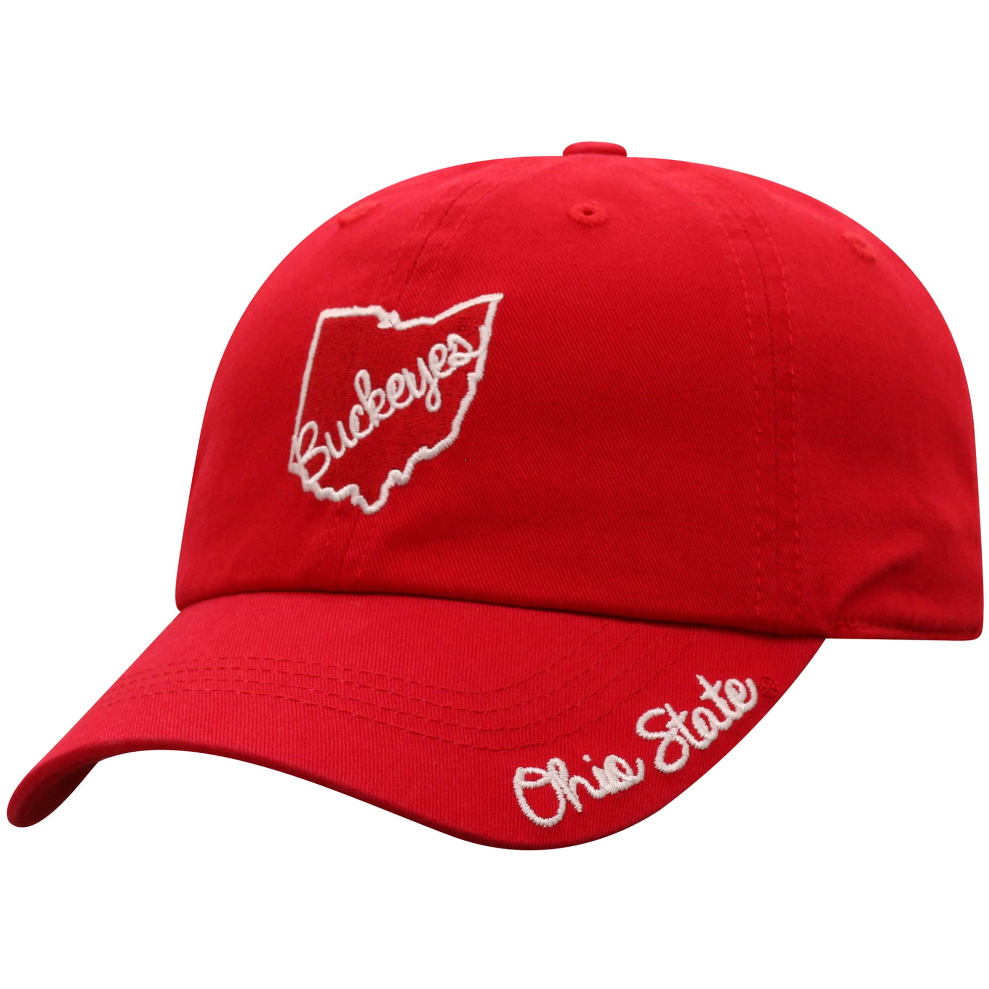 Women's Top of the World Scarlet Ohio 